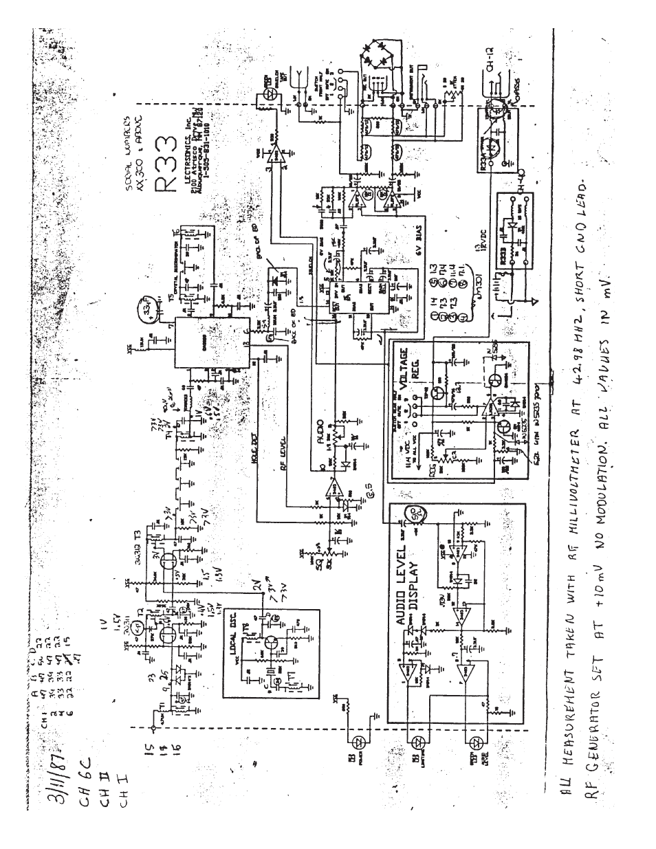 Lectrosonics R33 User Manual | Page 16 / 20