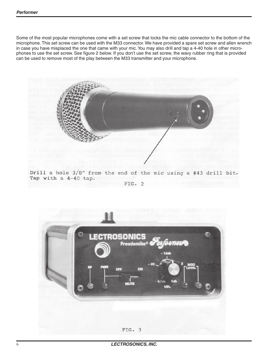 Lectrosonics R33 User Manual | Page 6 / 20
