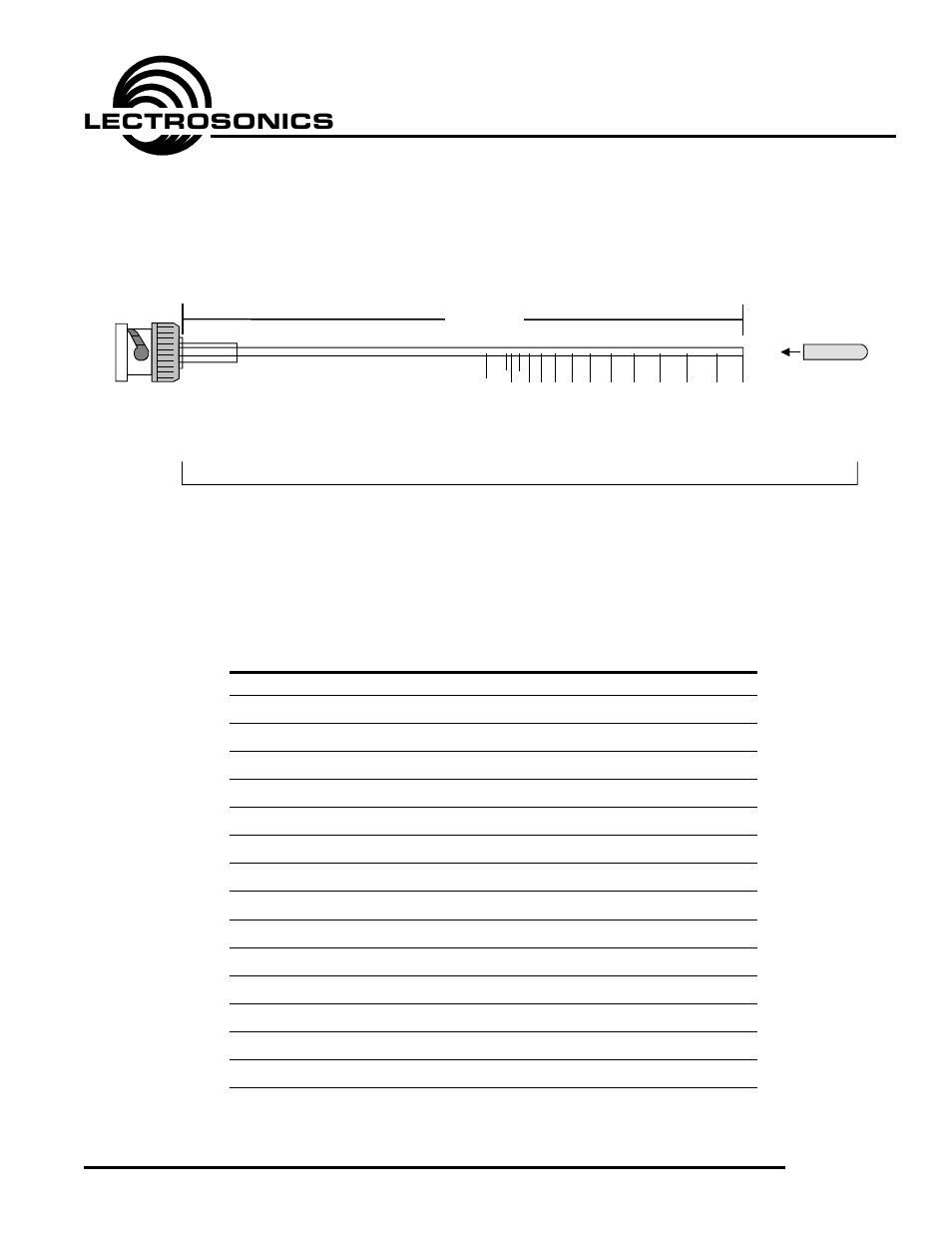 Lectrosonics A8U User Manual | 1 page