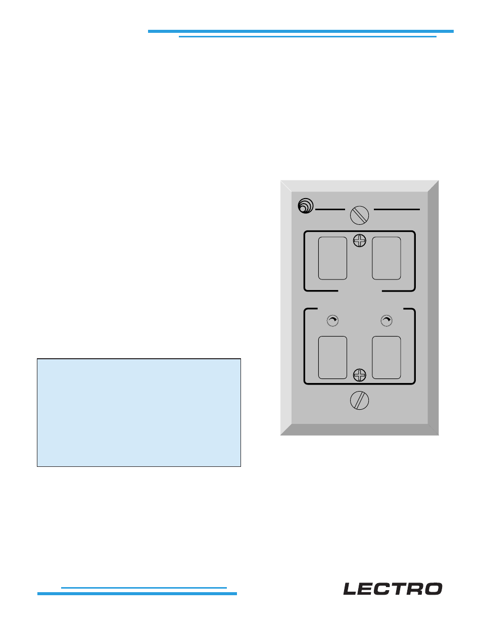 Lectrosonics RCWTEL User Manual | 2 pages