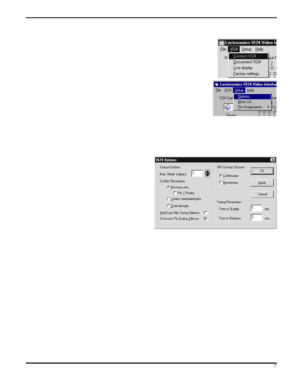 Lectrosonics VI24 User Manual | Page 7 / 16