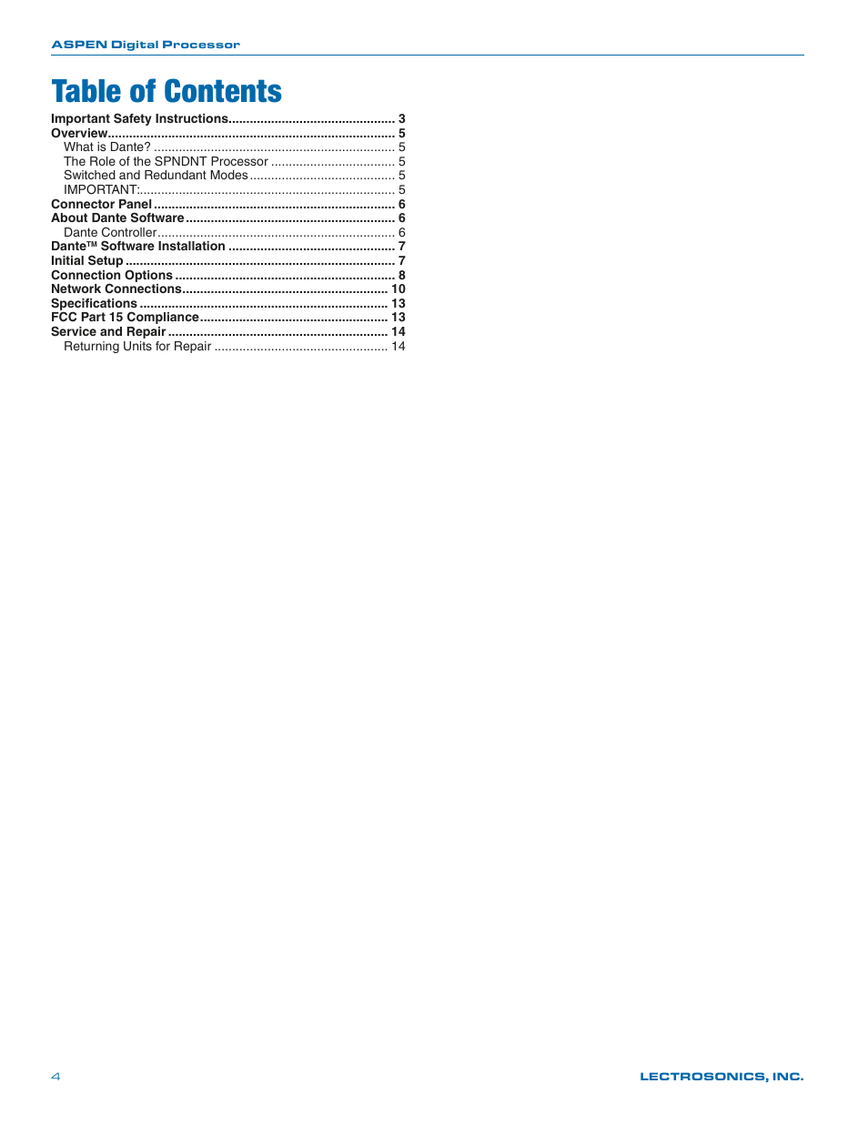 Lectrosonics DNTBOB 88 User Manual | Page 4 / 16