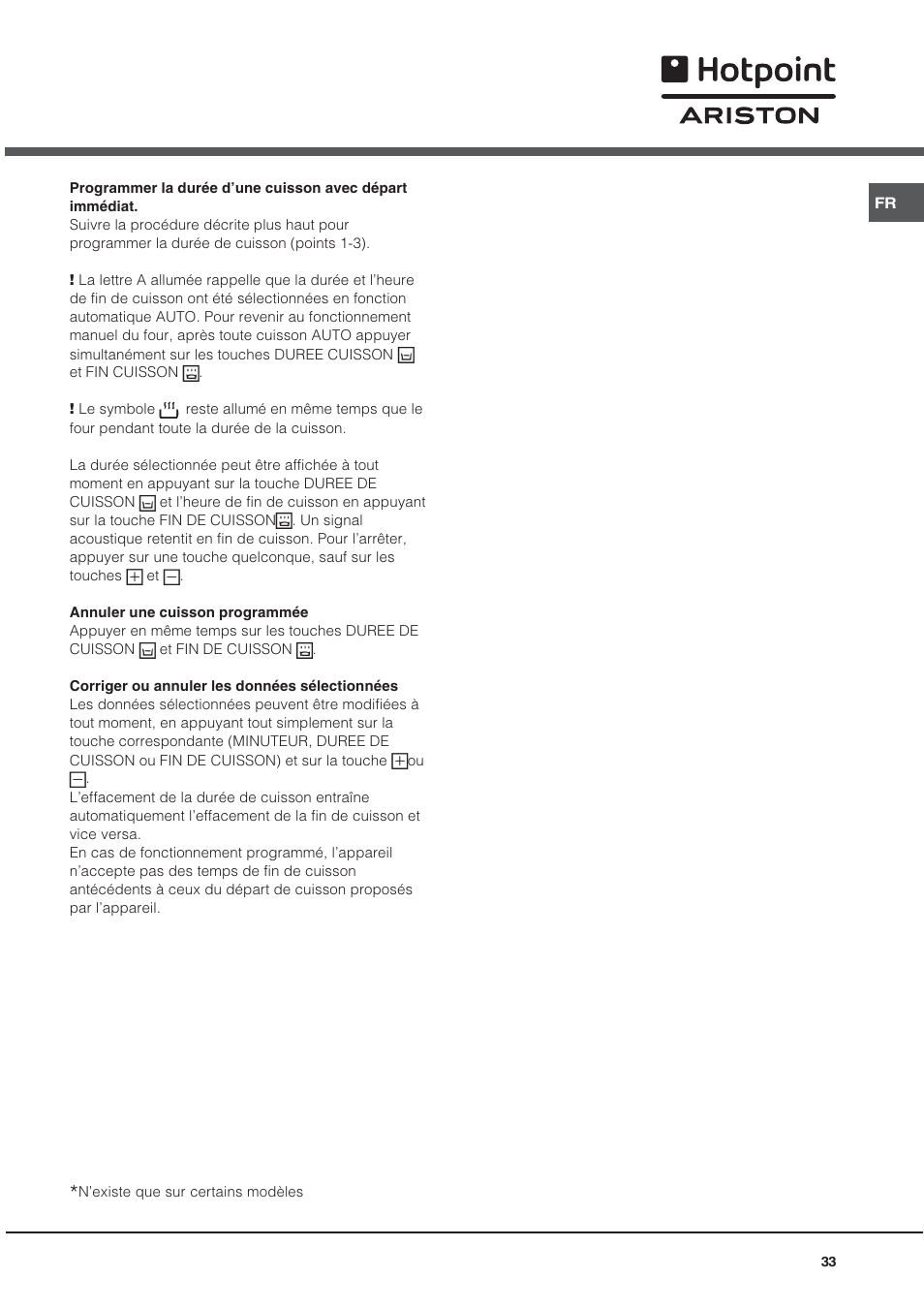 Ariston CE6VP4 User Manual | Page 33 / 76