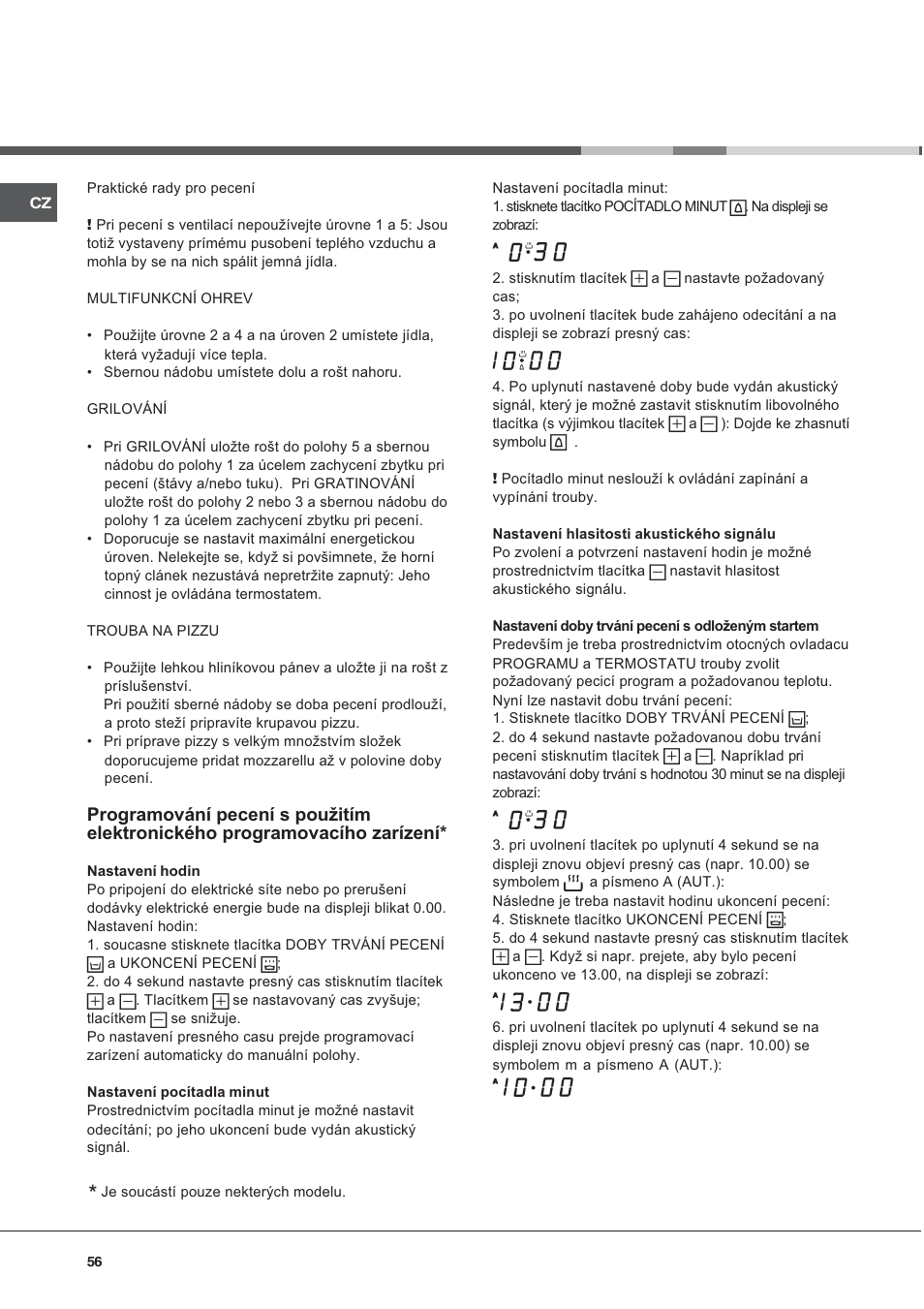 Ariston CE6VP4 User Manual | Page 56 / 76