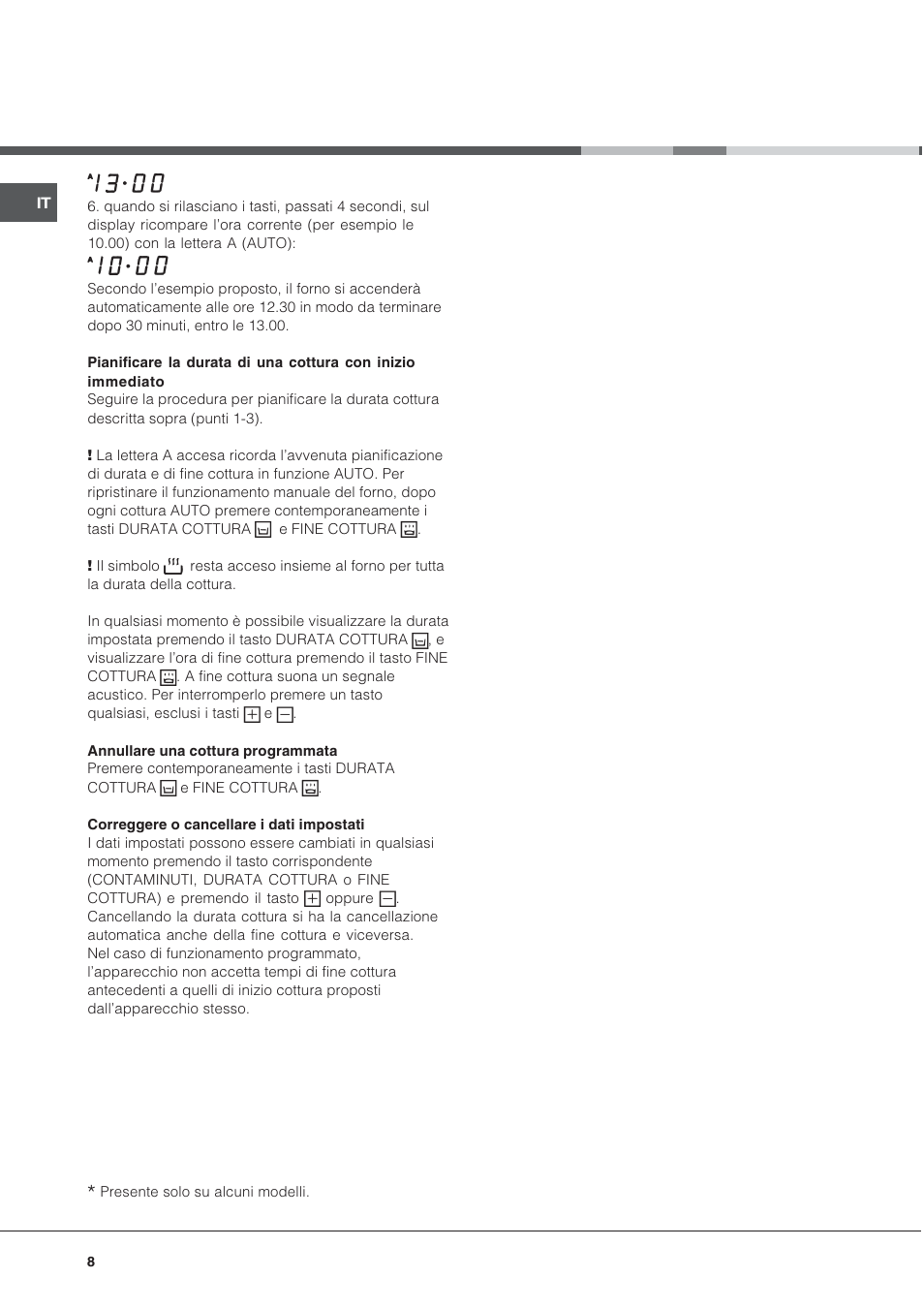Ariston CE6VP4 User Manual | Page 8 / 76