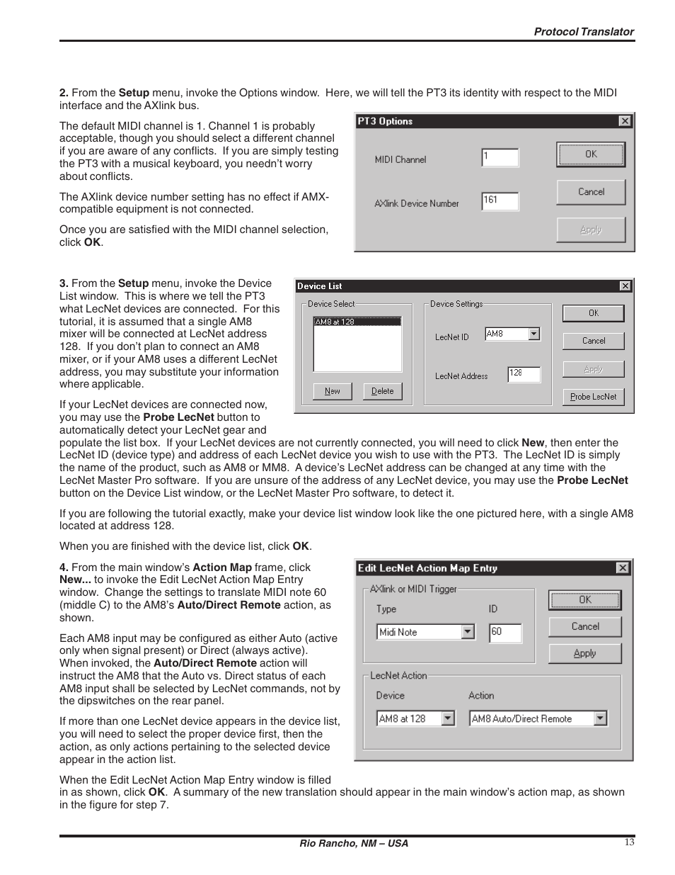 Lectrosonics PT3 User Manual | Page 13 / 30