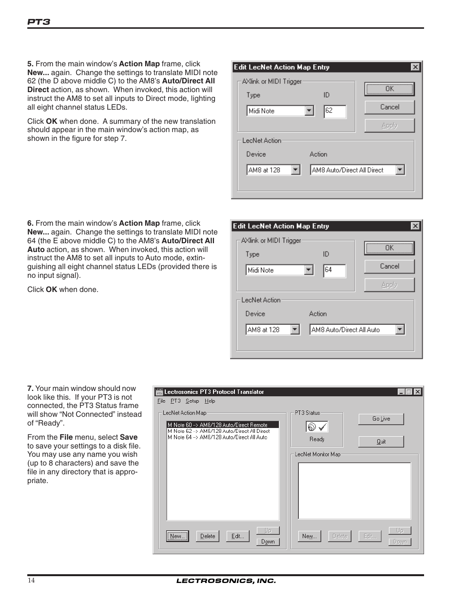 Lectrosonics PT3 User Manual | Page 14 / 30