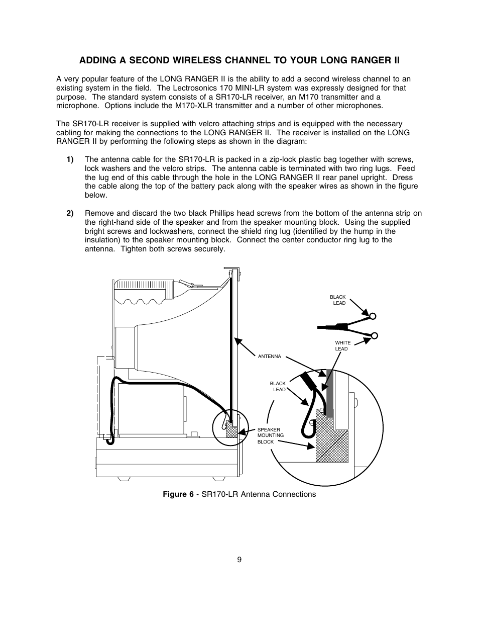 Lectrosonics Long Ranger II User Manual | Page 10 / 18