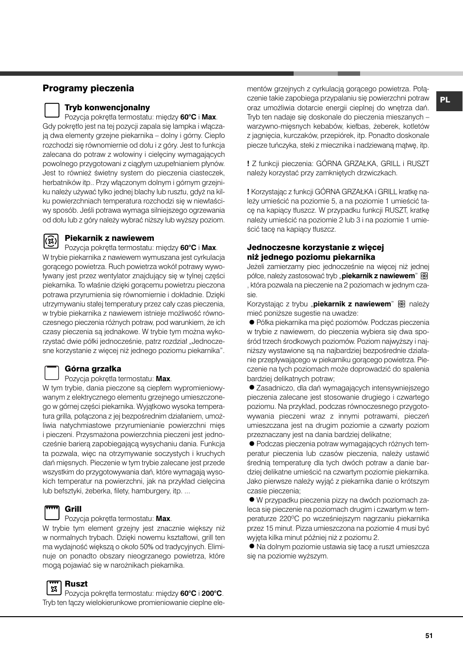 Ariston CE6VM3 R/HA User Manual | Page 51 / 68