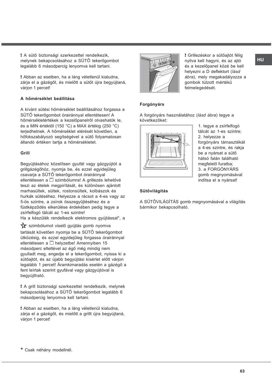 Ariston CG64SG3 User Manual | Page 63 / 68