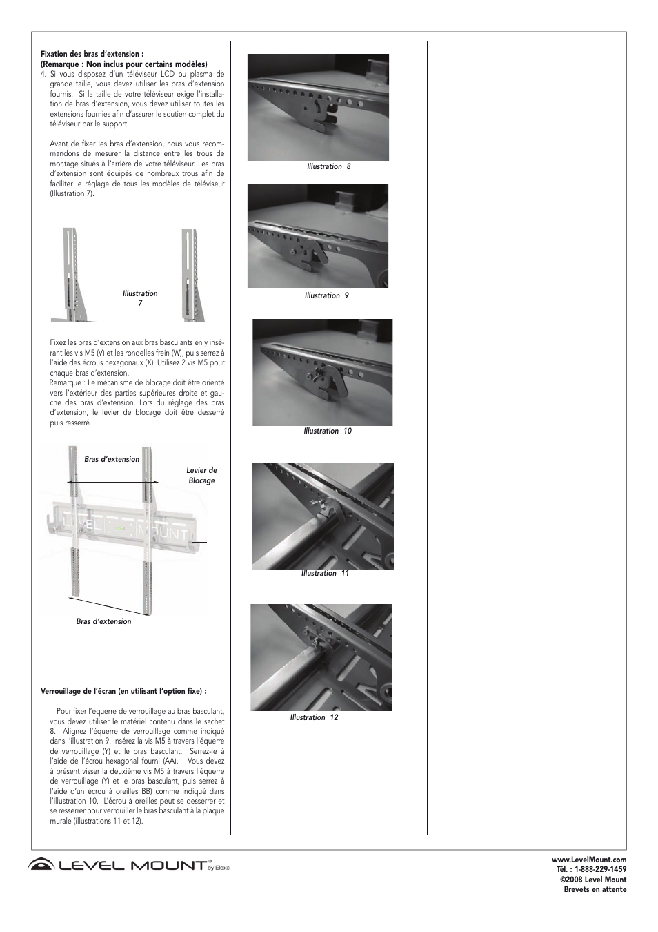 Level Mount LM50HDCC User Manual | Page 12 / 12