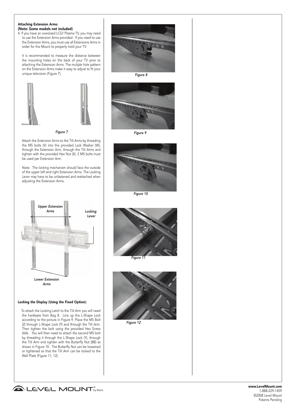 Level Mount LM50HDCC User Manual | Page 4 / 12