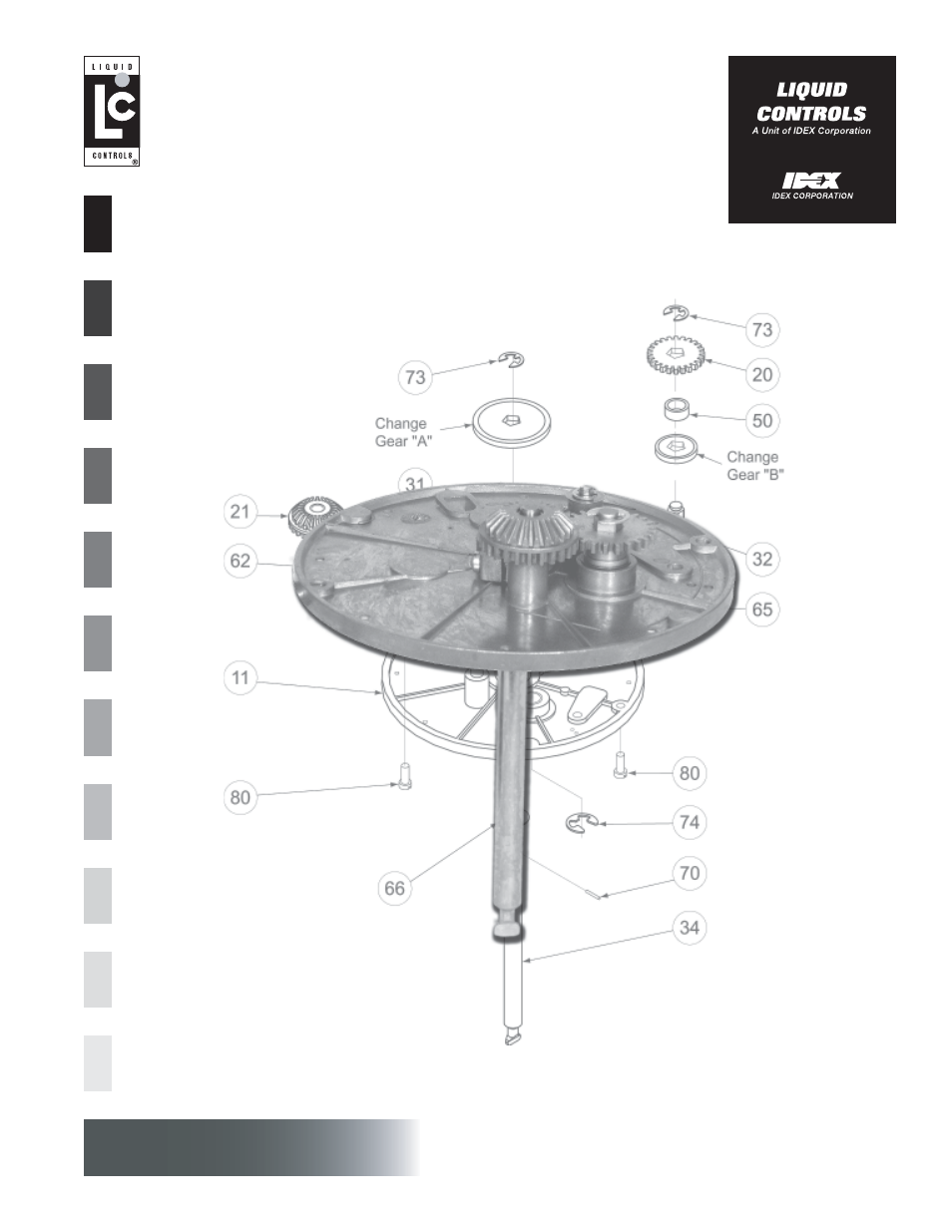 Liquid Controls Gear Plate Selection Guide User Manual | 24 pages