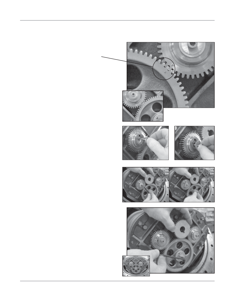 Reassembling the meter, Rotor gear timing | Liquid Controls MS Meters User Manual | Page 29 / 40