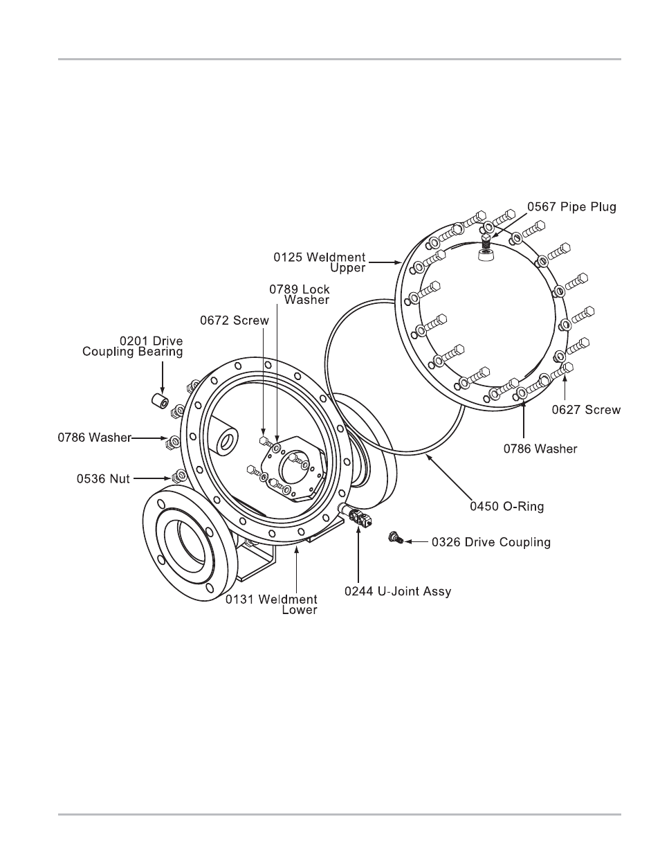 Illustrated parts breakdown | Liquid Controls MS Meters User Manual | Page 37 / 40