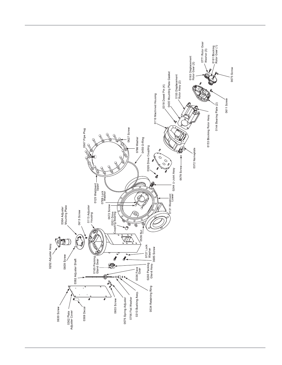 Illustrated parts breakdown | Liquid Controls MS Meters User Manual | Page 39 / 40