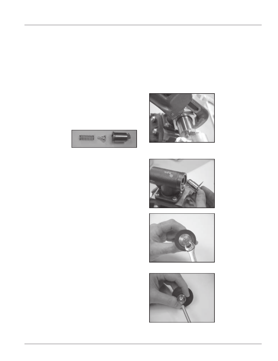 Differential valve maintenance, Disassembling the valve | Liquid Controls MA4 Meter User Manual | Page 17 / 32