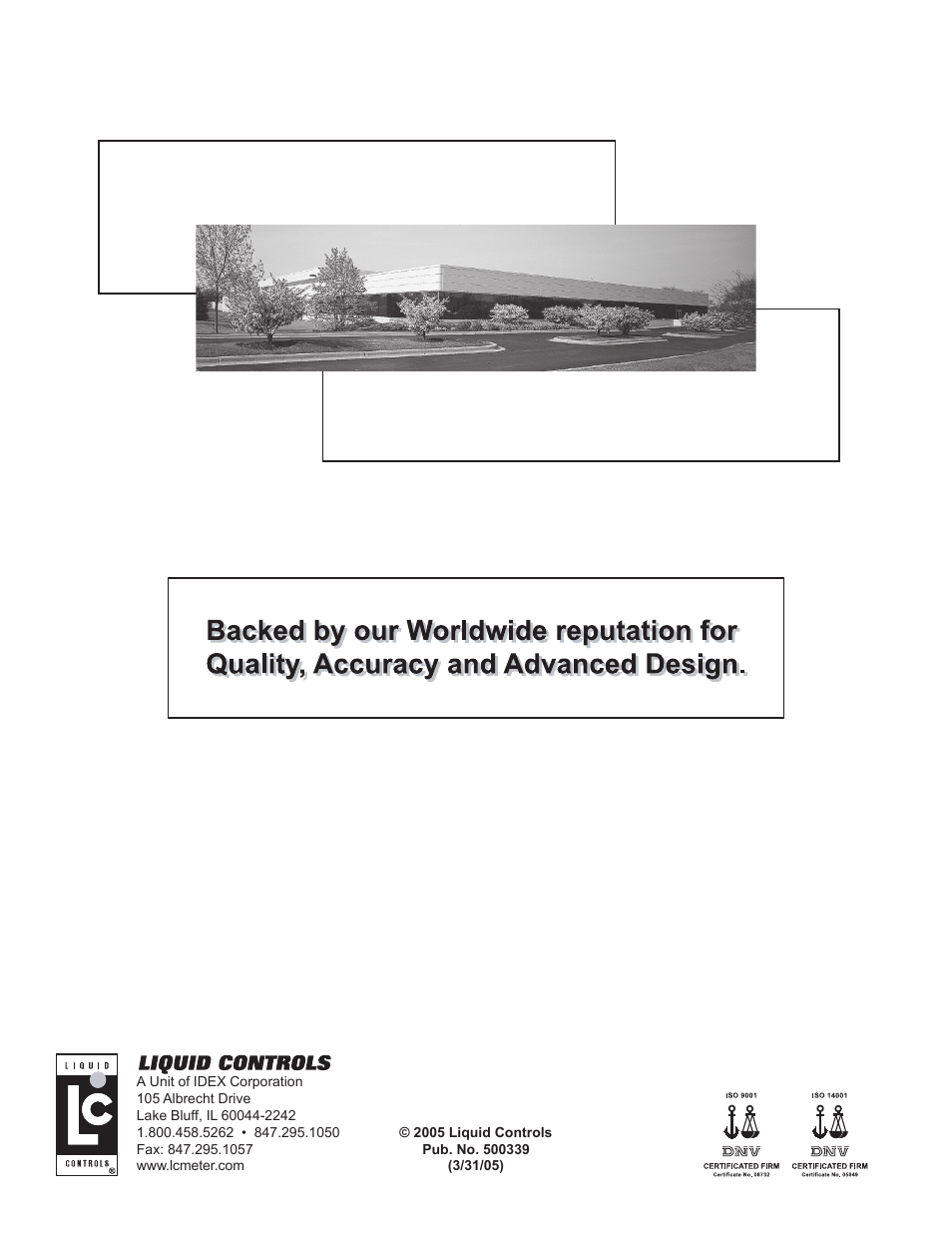 Liquid Controls HMS3700 & HMS3770 Insertion Sensors LC Mag Insertion User Manual | Page 8 / 8