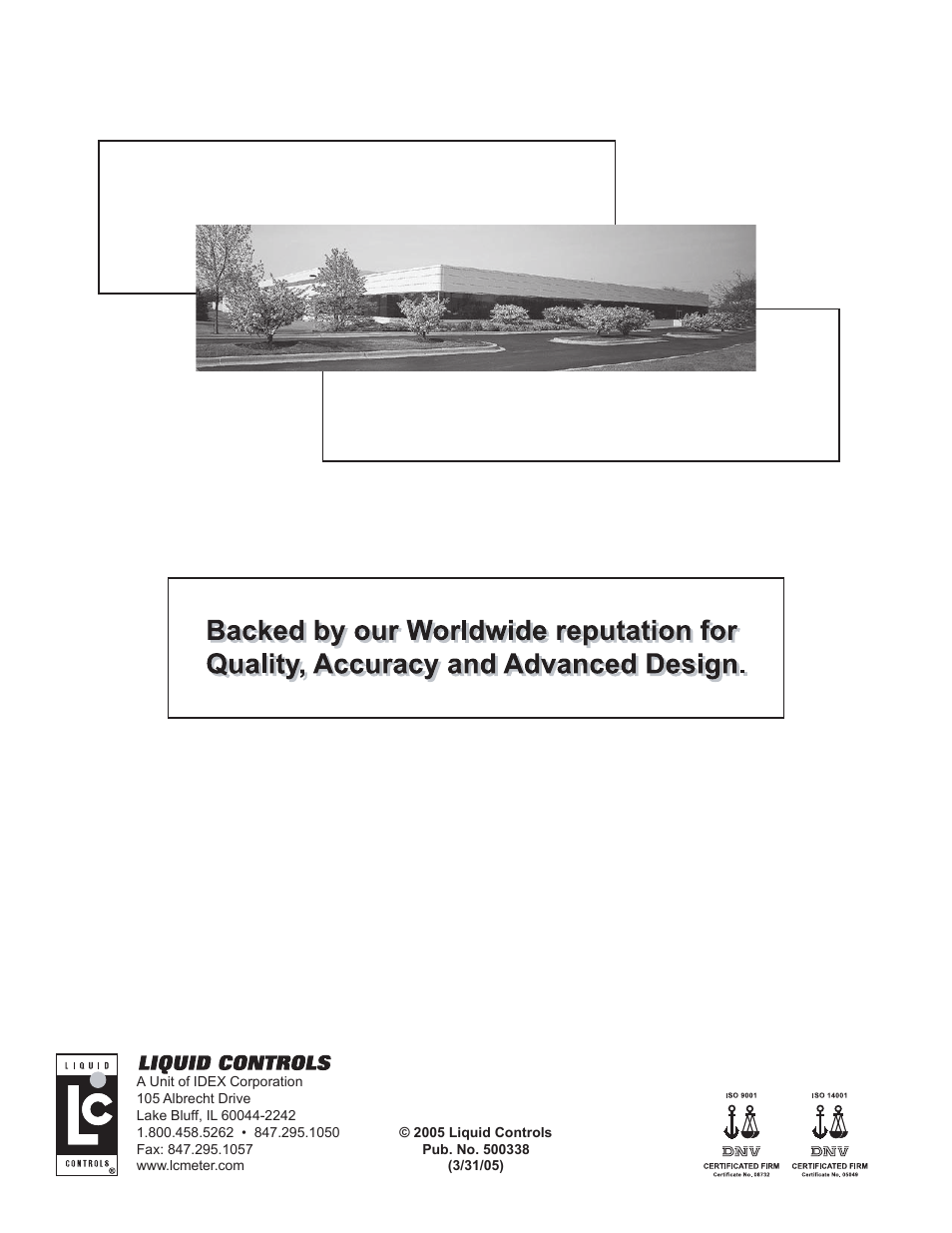 Liquid Controls HMS501, HMS600, HMS1000, HMS2400, HMS2500, and HMS5000 LC Mag IOM User Manual | Page 8 / 8