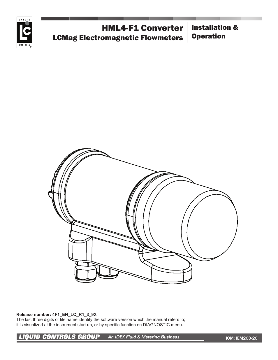 Liquid Controls HML4-F1 - LCMag User Manual | 40 pages