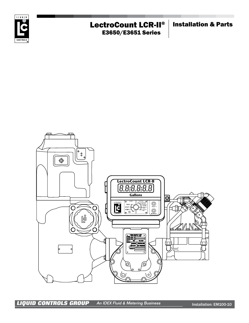 Liquid Controls LCRII Install E3650-E3651 Series User Manual | 40 pages