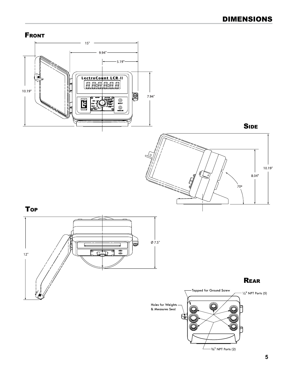 Liquid Controls LCRII Install E3650-E3651 Series User Manual | Page 5 / 40