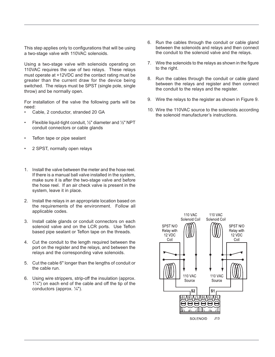 Wiring the lcr | Liquid Controls LCR Install User Manual | Page 15 / 24