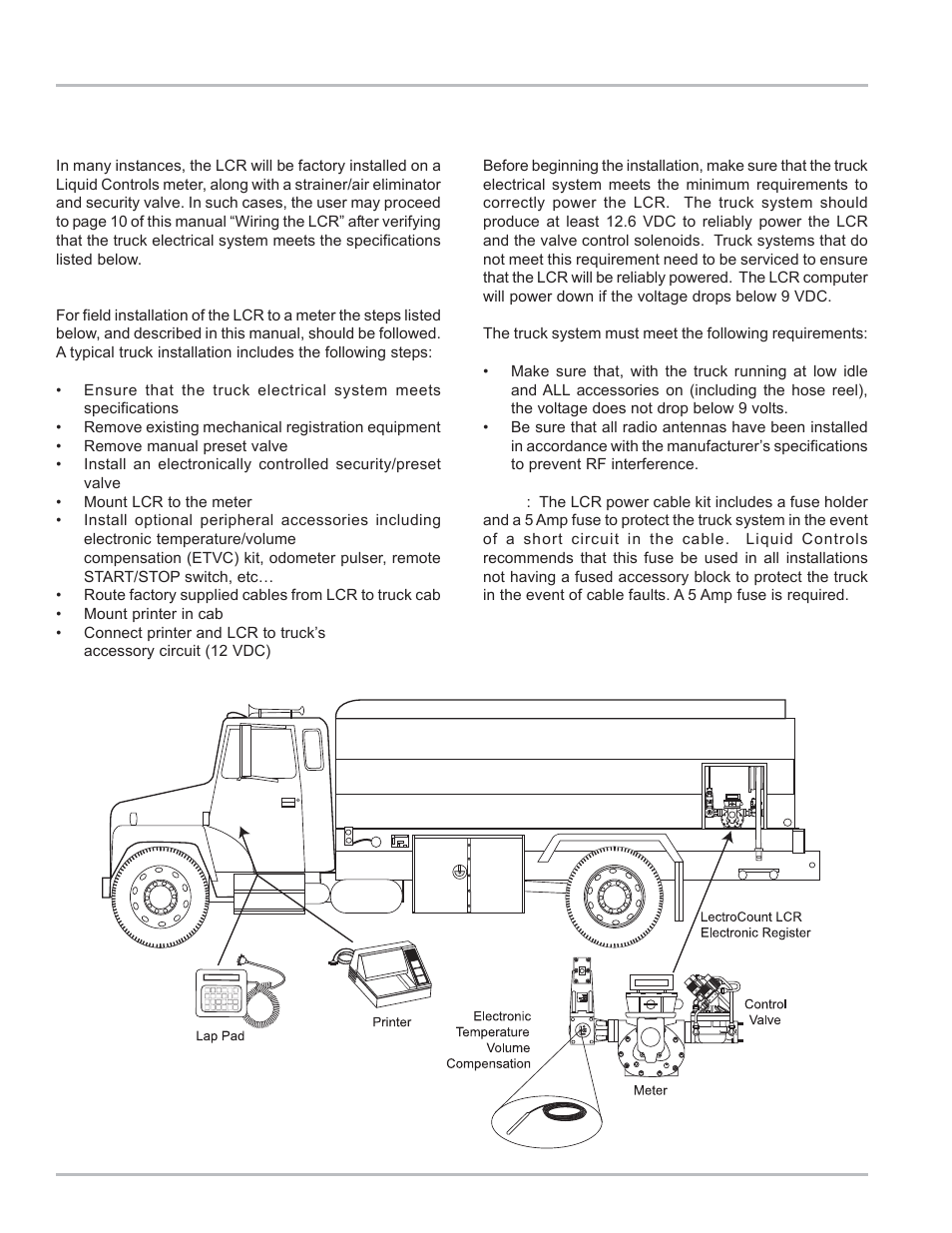 Installation overview | Liquid Controls LCR Install User Manual | Page 4 / 24