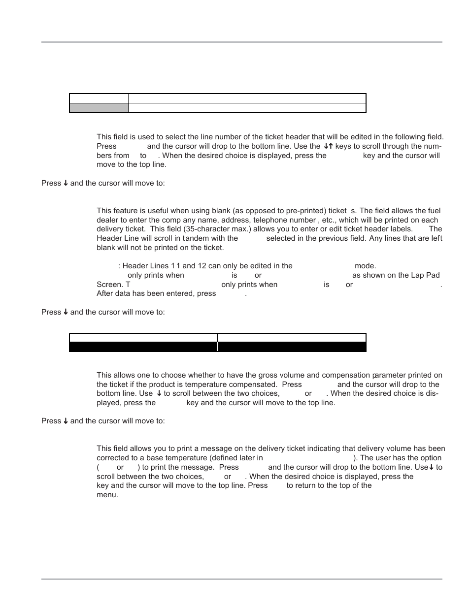 Lap pad calibration & set-up | Liquid Controls LCR Setup & Operation User Manual | Page 13 / 60