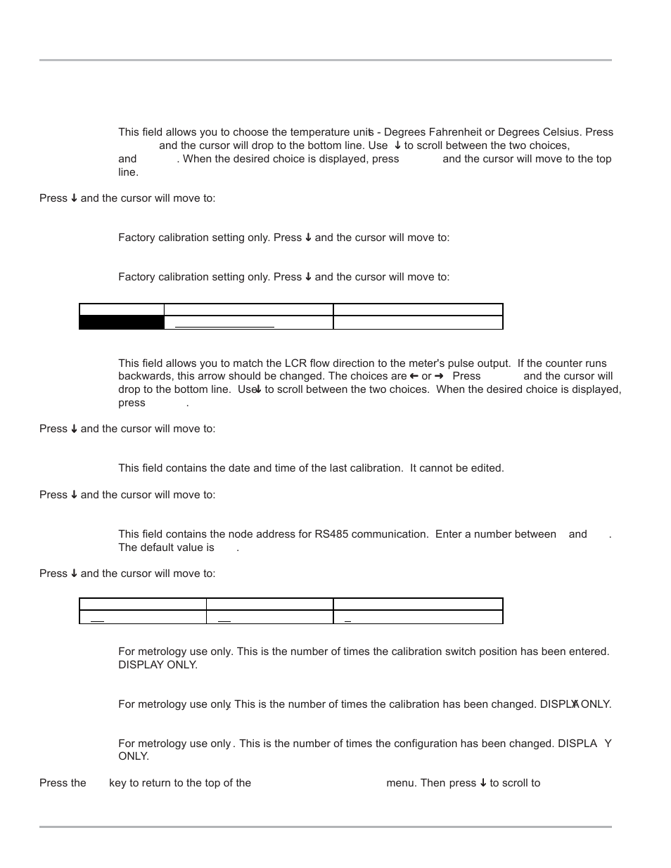 Lap pad calibration & set-up | Liquid Controls LCR Setup & Operation User Manual | Page 16 / 60