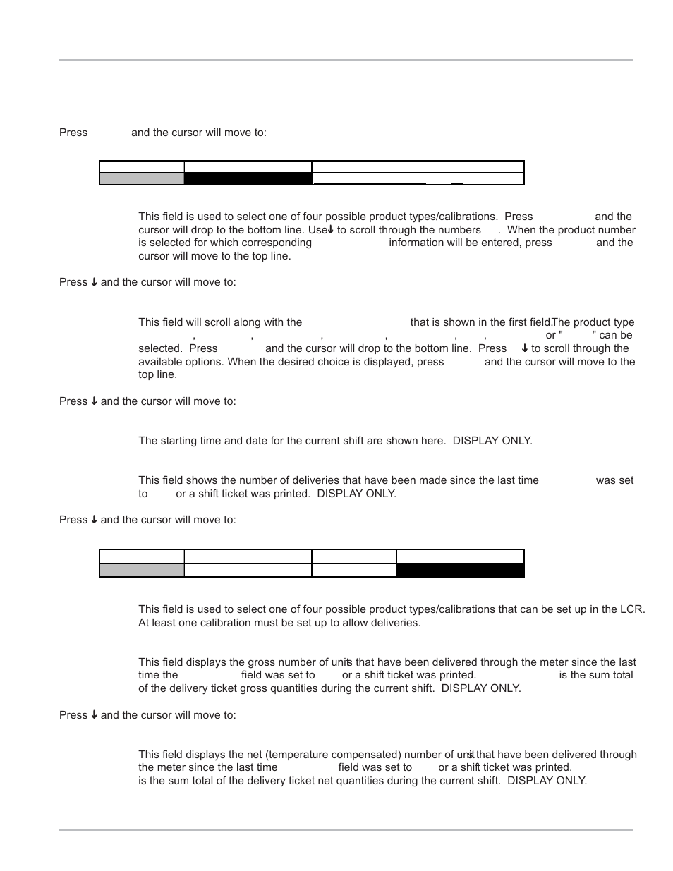 Lap pad calibration & set-up | Liquid Controls LCR Setup & Operation User Manual | Page 17 / 60