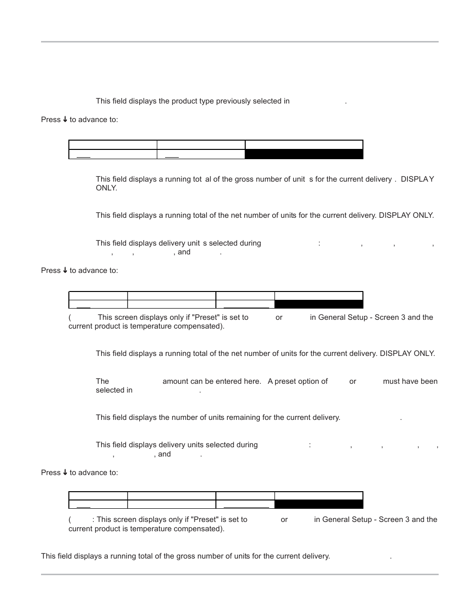 Lap pad basic operation | Liquid Controls LCR Setup & Operation User Manual | Page 27 / 60