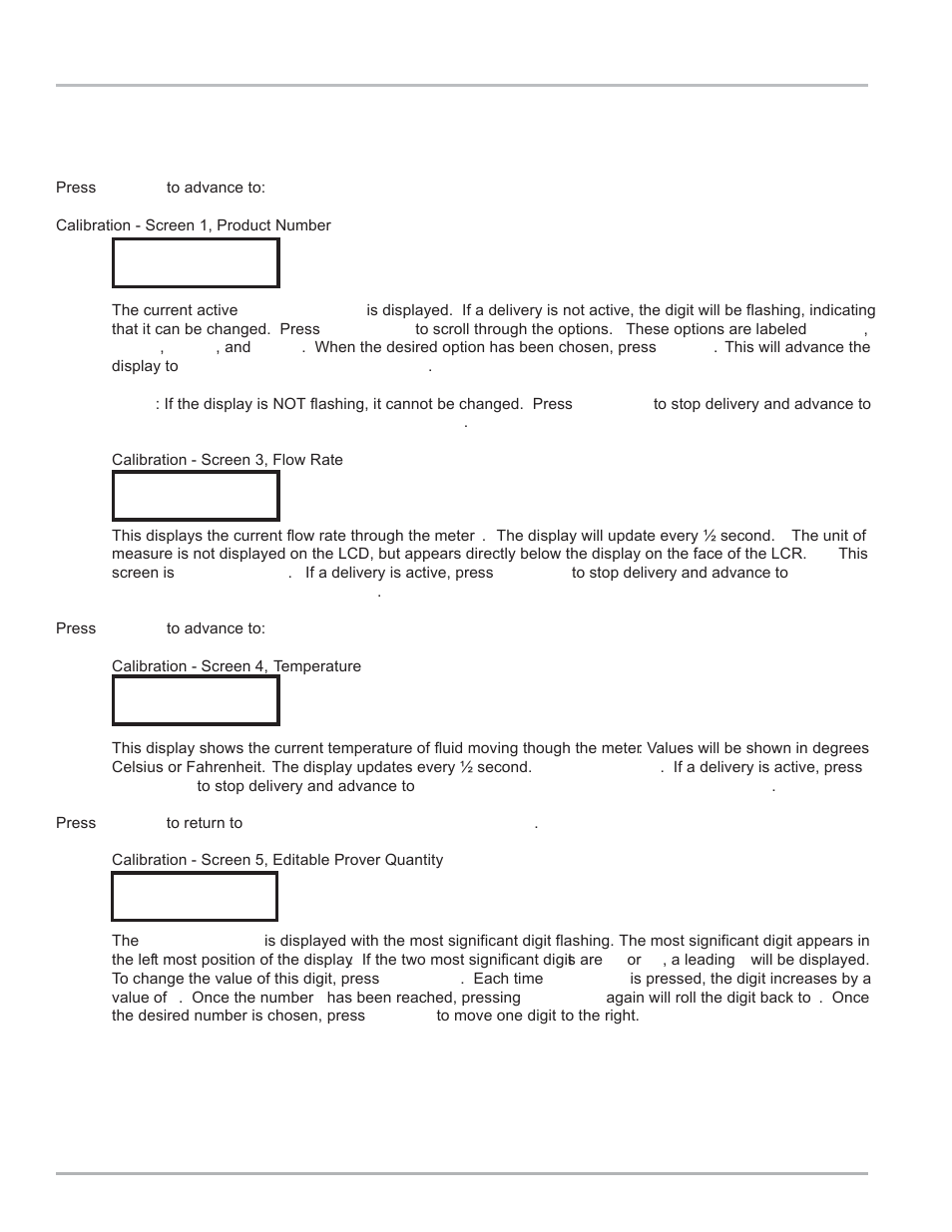 Recalibration/proving without a lap pad | Liquid Controls LCR Setup & Operation User Manual | Page 32 / 60