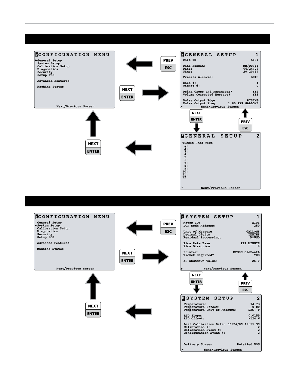 Liquid Controls LCR 600 Setup & Op User Manual | Page 13 / 68