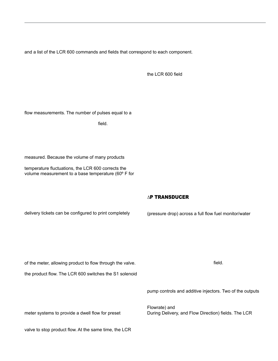 Introduction - lcr 600 inputs and outputs, Lectrocount lcr 600 inputs and outputs | Liquid Controls LCR 600 Setup & Op User Manual | Page 5 / 68