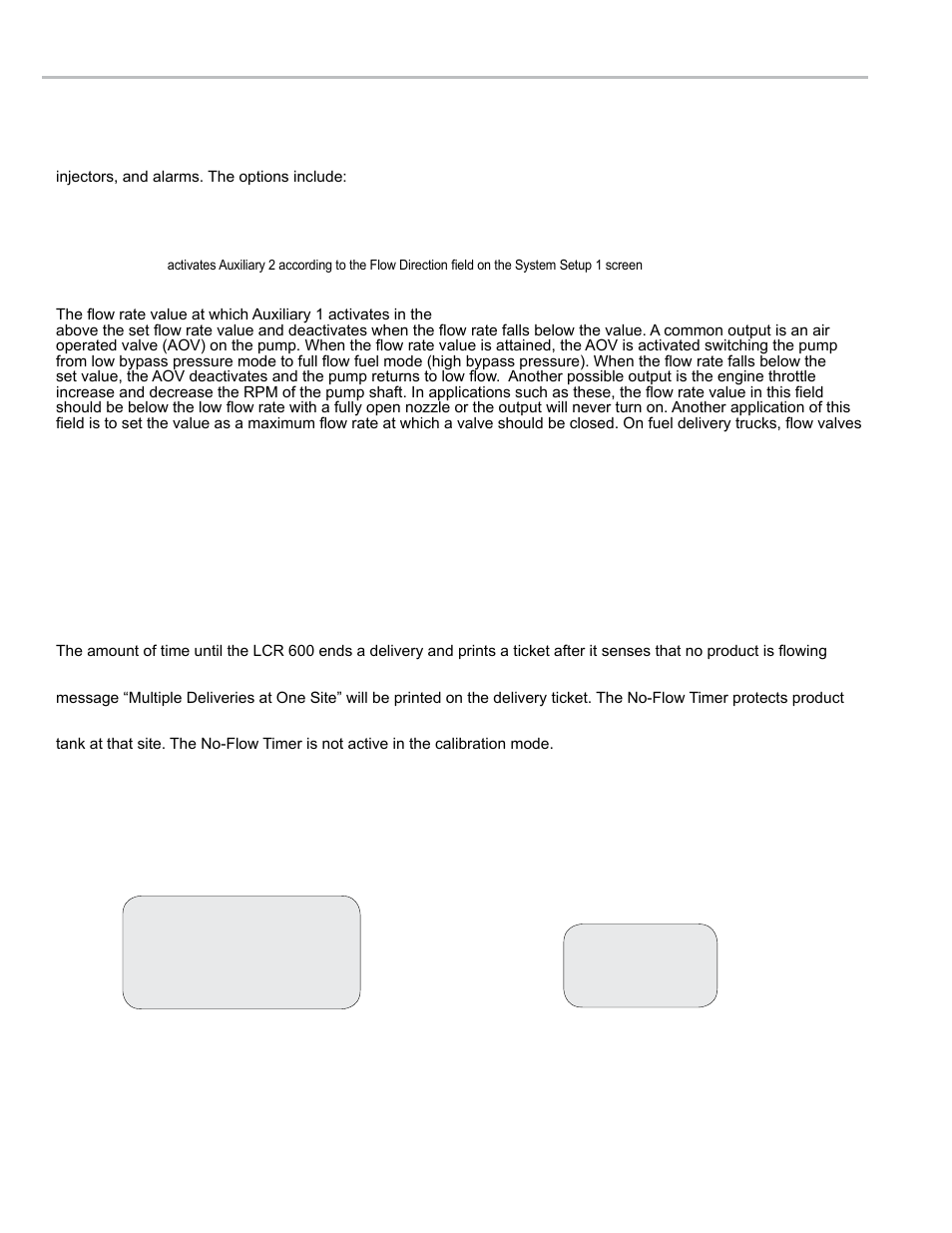 Operation - delivery setup (pos) | Liquid Controls LCR 600 Setup & Op User Manual | Page 52 / 68