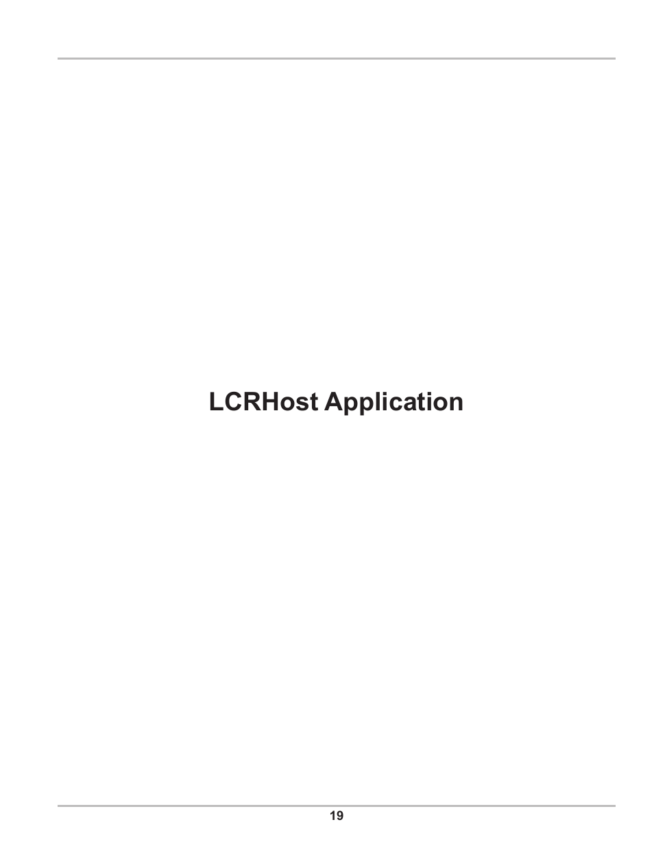 Lcrhost application | Liquid Controls DMS Setup User Manual | Page 19 / 84
