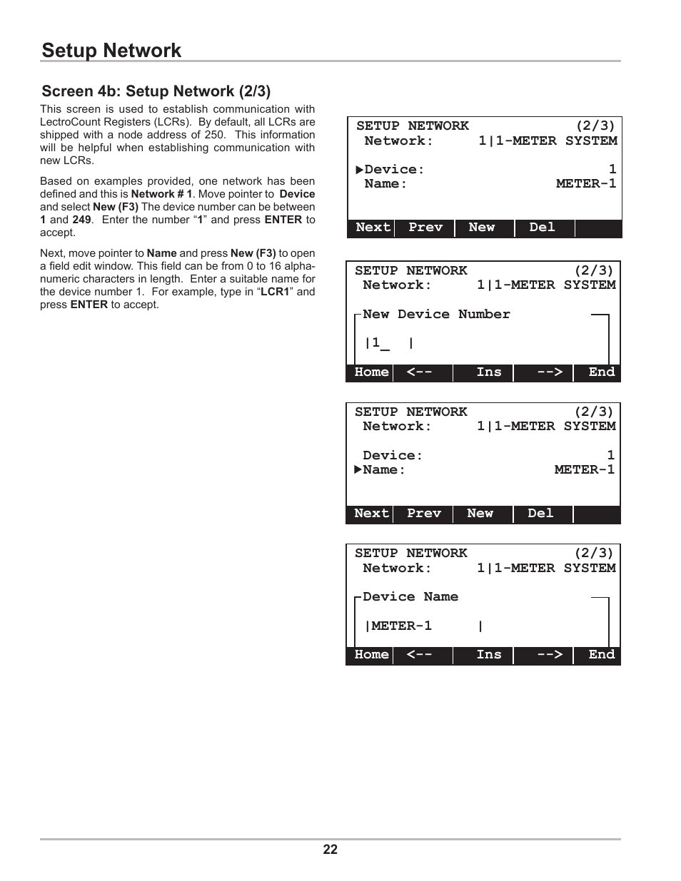 Setup network | Liquid Controls DMS Setup User Manual | Page 22 / 84