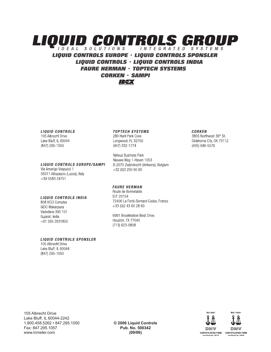 Liquid Controls DMS Setup User Manual | Page 84 / 84