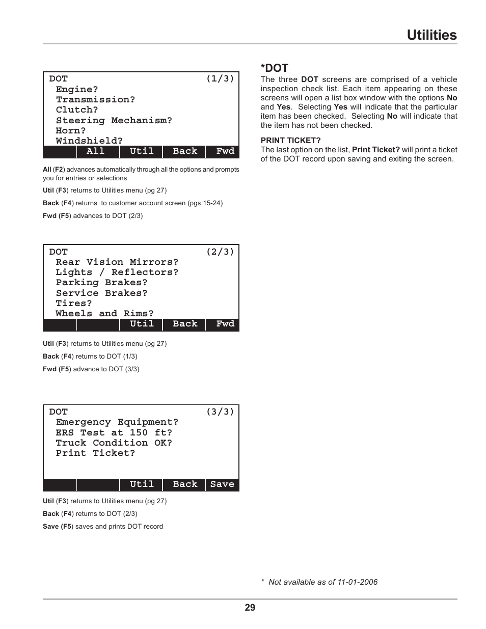 Utilities | Liquid Controls DMS Delivery User Manual | Page 29 / 52