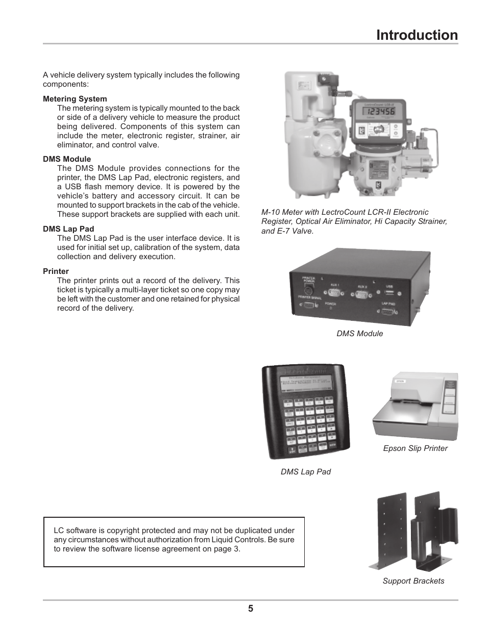 Introduction | Liquid Controls DMS Delivery User Manual | Page 5 / 52