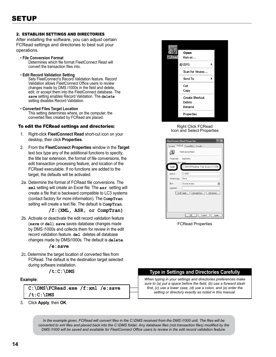 Setup | Liquid Controls EZConnect Office User Manual | Page 14 / 44