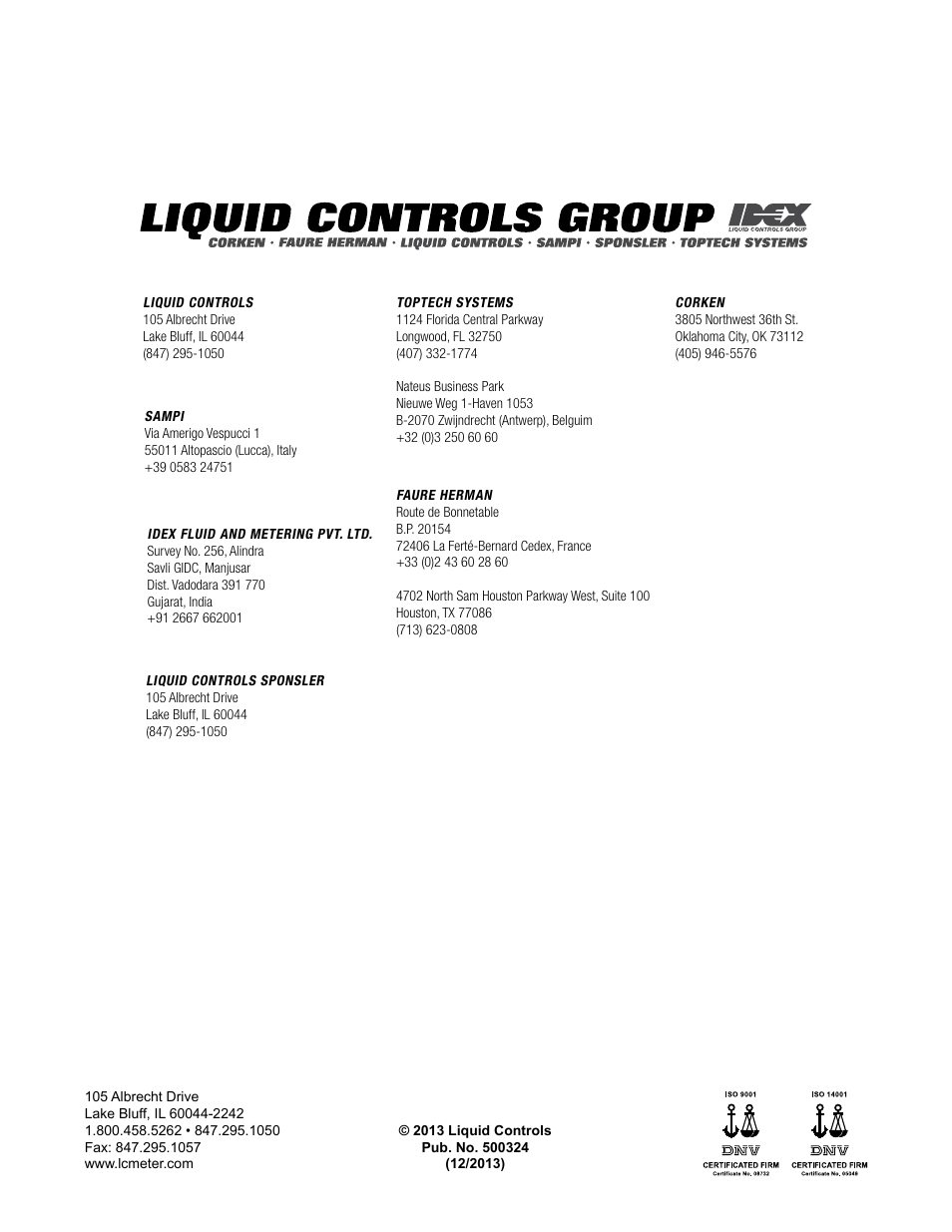 Liquid Controls FlightConnect Office User Manual | Page 36 / 36