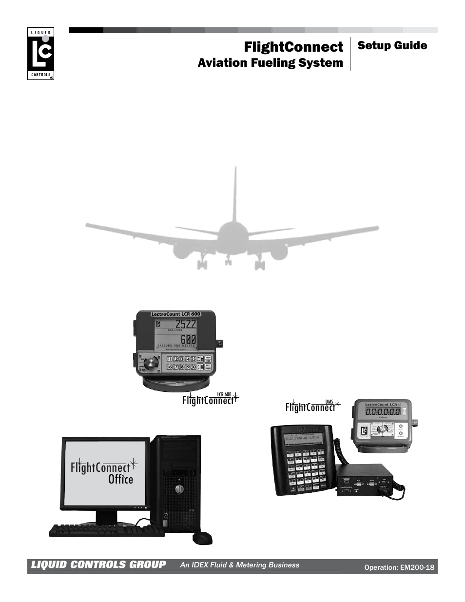 Liquid Controls FlightConnect Setup Guide User Manual | 8 pages