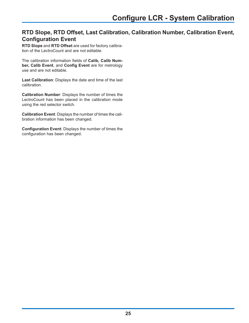 Configure lcr - system calibration | Liquid Controls WinHost Operation User Manual | Page 25 / 44