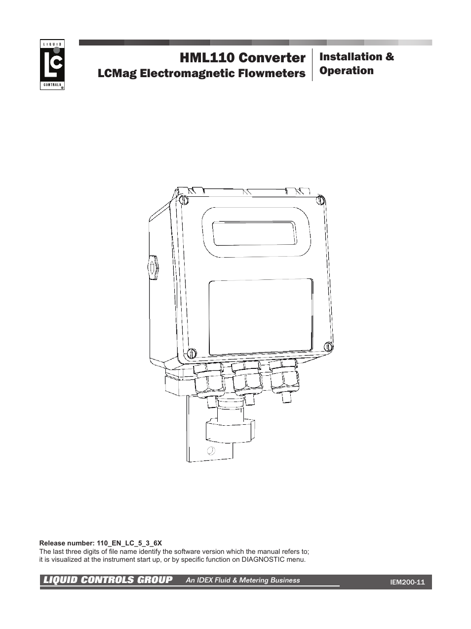 Liquid Controls HML110 IOM User Manual | 31 pages