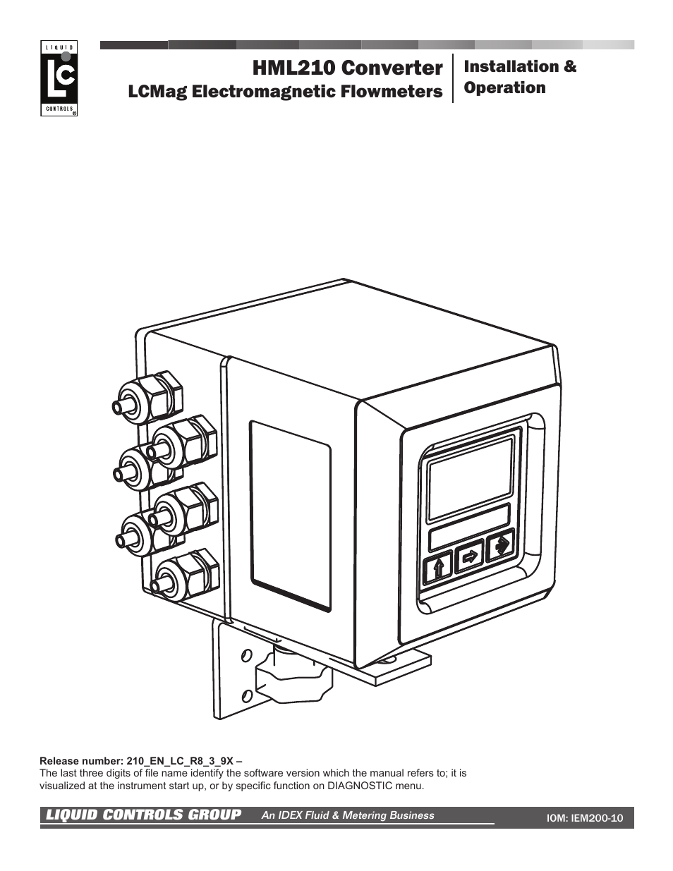 Liquid Controls HML210 IOM - LCMag User Manual | 44 pages