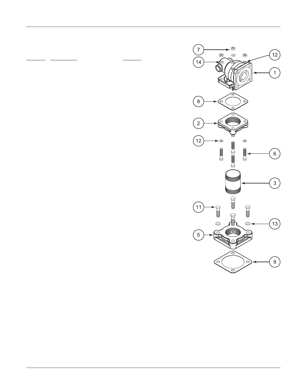 Illustrated parts breakdown | Liquid Controls Air Actuated & Differential Check Valves K-7, K-15, & K-30 User Manual | Page 11 / 12