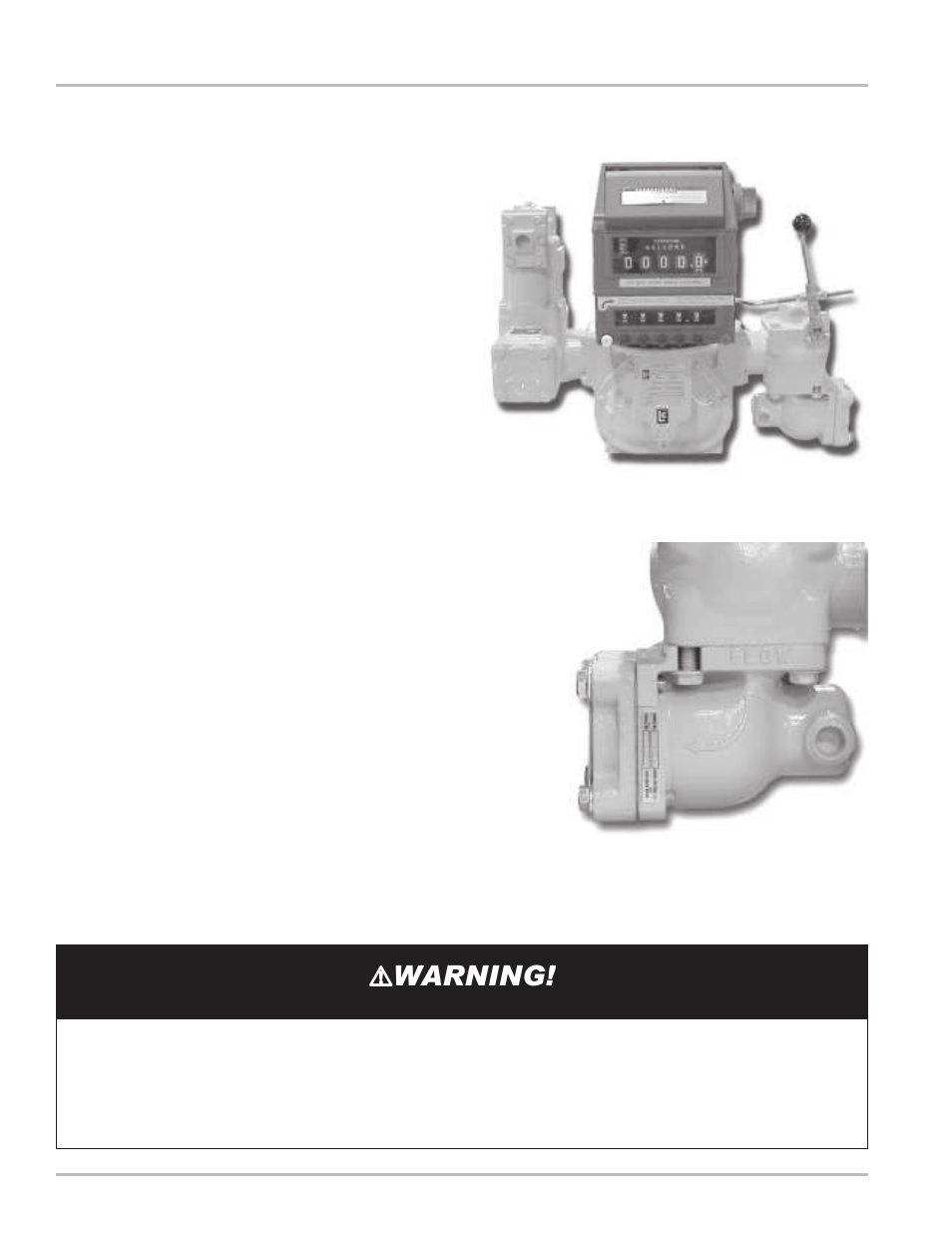 K-15 valves, Warning | Liquid Controls Air Actuated & Differential Check Valves K-7, K-15, & K-30 User Manual | Page 6 / 12