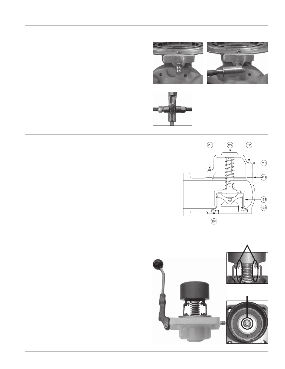V-15 & v-30 valves - installation, Retrofit installations (continued), Disassembling the valve | Liquid Controls V-15, V-30, VS-3, and VS-4 Valves User Manual | Page 7 / 24